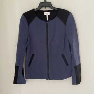 Laundry by Shelly Segal Women’s Full Zipper Crew Neck Jacket size 16